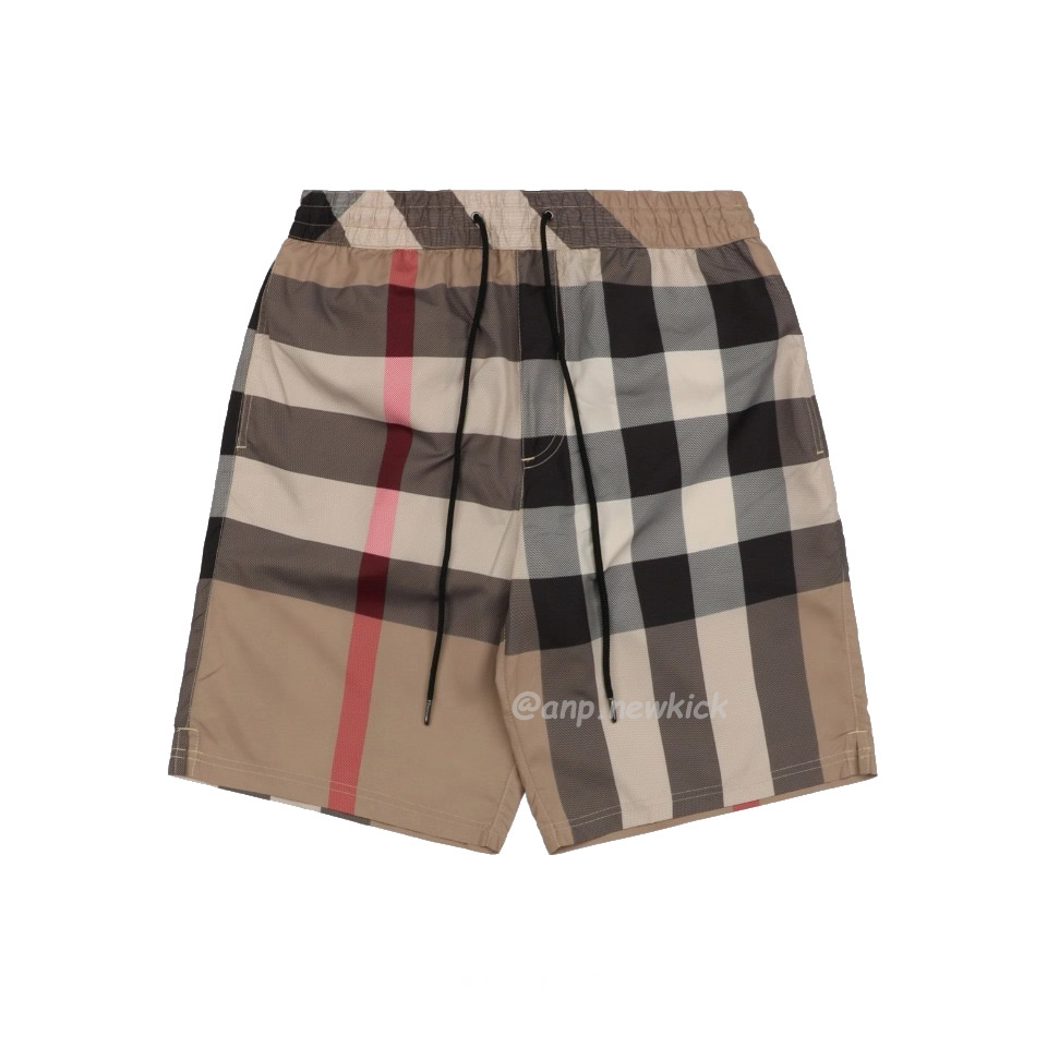 Burberry Check Drawcord Swim Shorts Archive Beige (1) - www.newkick.vip